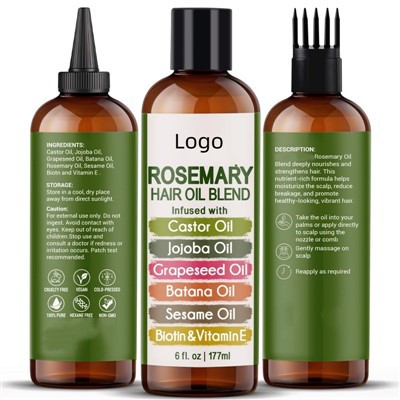 Rosemary thiab Jojoba roj rau cov plaub hau